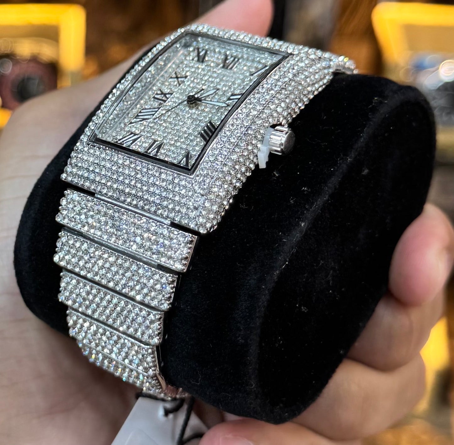 Iced Watch Silver